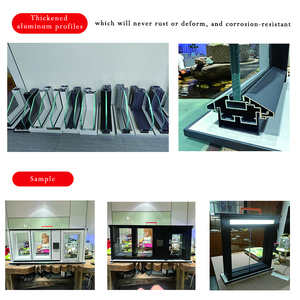 ผนัง<span class=keywords><strong>กั้น</strong></span>เสียงสำนักงาน <span class=keywords><strong>ฉาก</strong></span><span class=keywords><strong>กั้น</strong></span>ห้อง อลูมิเนียมกรอบดำ กระจกใส <span class=keywords><strong>ราคา</strong></span>ประหยัด - Product Image 4