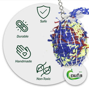 Boules de <span class=keywords><strong>bois</strong></span> tissées naturelles écologiques Jouets <span class=keywords><strong>pour</strong></span> oiseaux Activité de voyage <span class=keywords><strong>en</strong></span> plein air durable Jouets à mâcher <span class=keywords><strong>pour</strong></span> perroquets Hamsters Lapins - Product Image 4