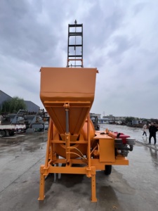 Mesin Pengaduk Beton Diesel JZC350 Berdaya Tinggi 25HP Pompa Motor Kapasitas 560L 8-10m/h Pengangkat Muat Sendiri untuk Pabrik Manufaktur - Product Image 3