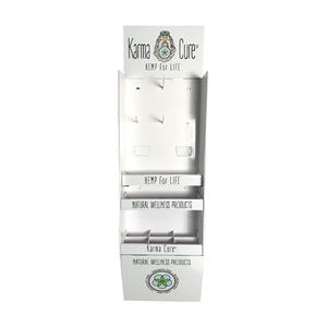 Papel corrugado personalizable para estantes de exhibición de cartón Pop, estantes de pie para promoción de aperitivos y alimentos - Product Image 4