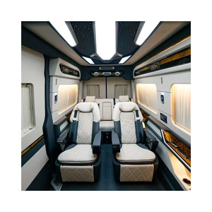 Sièges d'Avion Électriques de Luxe VIP, Angle Réglable, Matériel Nappa, pour Van, Compatible avec Toyota Hiace, Sprinter, Vito, Alphard, Metris, Vclass - Product Image 2