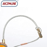 MICROLINK Tige de tirage en fibre de verre traceable pour câbles, conduit et réseau PON, en PRV