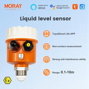 Sensor de Nivel de Líquido con Radar WiFi Inteligente Moray para Tanques de Agua y Aceite, Aplicación Tuya Life, IP65 Impermeable, Alarma Automática (ME203W) - Product Image 2