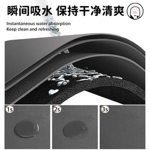 Tapis d'alimentation pour animaux de compagnie, rectangulaire, en polyester, antidérapant, pour chien et chat, facile à nettoyer, design empreinte de patte - Product Image 4