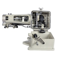 Machine à Coudre à Bras Cylindrique 1341, Pied Entraîneur, Point d'Avance, avec Table et Moteur pour Tapis de Voiture