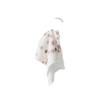 Serviette de bain en coton pour enfants Cotton Love 25x50cm à pois, douce et absorbante, rectangulaire M4002 - Product Image 2