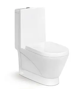 A-2400 Sanitary Ware Bathroom Toilet One Piece Ceramic Toilet WC Toilet Prices For Bathroom