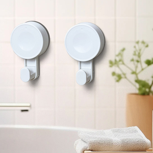 Greenside nhiệm vụ nặng nề nhựa đa chức năng phòng tắm hút móc thiết kế mới lạ treo tường không có khoan khăn móc móc - Product Image 3