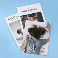 Service d'impression de livres personnalisés Manuel d'instructions Livret Colorful Catalogue Printing Art Paper Offset Printing Brochure