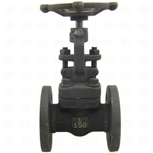 Válvula de Compuerta de Acero Forjado Shanghai Meili De Z61H DN25, Control Manual de Agua, Uso General - Product Image 4