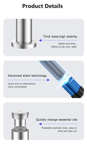 Smart Luxury Commercial Hotel Tower Perfume Fragrance Diffuser Machine Rechargeable Waterless Scent Aroma Diffuser for 300m3 - Product Image 6