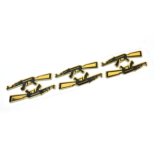 Etiquetas 3D personalizadas con logotipo, pegatinas de PVC de fuerte adhesión para el capó del maletero del coche, emblema de club personalizado para entusiastas de la automoción - Product Image 1