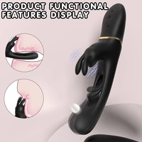 Antpop S600 – Vibrateur silencieux, non lubrifié, rechargeable par USB, étanche, 9 modes, personnalisable, directement de l'usine