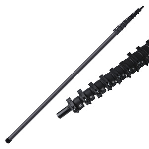 Nhà máy trực tiếp tùy chỉnh sợi carbon ống nhà sản xuất Trọng lượng nhẹ 20m sợi carbon mở rộng cực với xử lý lật khóa - Product Image 1