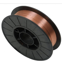 Fil de soudage MIG solide Dengfeng ER70S-6 0.8/0.9/1.0/1.2mm en acier au carbone revêtu de cuivre, bobine de 15kg, OEM ODM