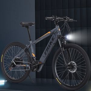 Bicicleta Eléctrica Todoterreno de Montaña de 26 Pulgadas con Frenos de Disco Dobles, Batería de Litio Oculta de 36V, Motor sin Escobillas de 21 Velocidades - Product Image 3