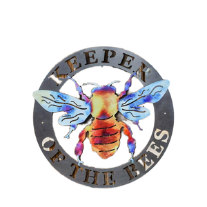 Abeille ferme Logo extérieur métal Art suspendu et Projection jardin décoration à la main abeille métal artisanat <span class=keywords><strong>pour</strong></span> les apiculteurs - Product Image 1