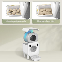 Litière automatique intelligente 95L avec contrôle par application, nettoyage automatique, protection multi-capteurs, faible bruit – Fournisseur de toilettes pour chats