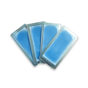 Derband Muestra gratis Tela no tejida Parche de gel refrigerante 5x12cm Salud del bebé Compresa fría - Product Image 6