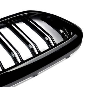 Rejilla de entrada de aire del parachoques delantero para BMW Serie 5 G30 G38, plástico ABS negro, pieza de mejora de reequipamiento - Product Image 2