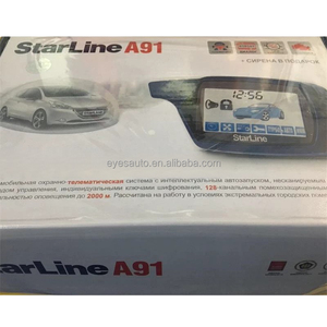 Kit de Seguridad para Automóvil EYESAUTO, Versión Rusa, Monitor LCD, Arranque Remoto, Sistema de Alarma Bidireccional para Automóvil, Distancia de Control de 50-100M para <span class=keywords><strong>A91</strong></span> - Product Image 1