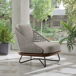 ชุดเก้าอี้ไม้สักสีขาวสำหรับรับประทานอาหารกลางแจ้งลานสวนสีชมพูแบบเรียบง่ายชุดเก้าอี้เลานจ์กลางแจ้งทำจากอลูมิเนียมจากประเทศไทย - Product Image 2