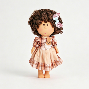 Hot Sale 8 Inch 23cm Cute Fashion Doll with 5 Joints 3D Eyes <b>Soft</b> Vinyl Body Pretend <b>Play</b> Toy for Girls Kids <b>Toddlers</b> Gift - Product Image 2