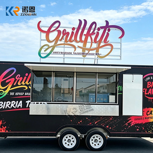 Remolques de Comida Personalizados, Remolque Móvil de Bebidas con Cocina Totalmente Equipada, Parrilla para Barbacoa, Carrito de Venta Ambulante con Ventana de Servicio - Product Image 5
