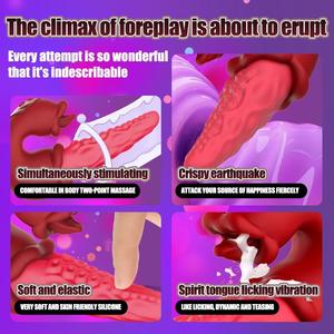 Vibrateur érotique pour adultes, langue qui lèche, jouets sexuels féminins, stimulateur du point G, stimulateur clitoridien, vibrateur à agitation oscillante, jouets sexuels pour femmes - Product Image 5