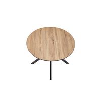 Offre Spéciale Salle À Manger Meubles Ronde Table À Manger 2 places en métal jambes Table basse Et Des Chaises