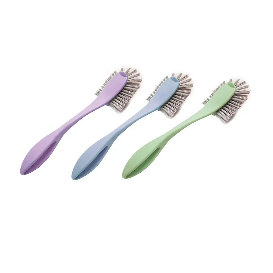 Factory Supply Durable Using Multifunction Cleaning Dish Kitchen Plastic Cleaning Brush