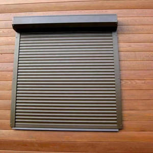 Volets roulants en aluminium pour cuisine au design moderne, ventilation horizontale, commande intelligente, résistant aux intempéries - Product Image 1