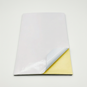 Autocollants en papier <span class=keywords><strong>vinyle</strong></span> brillant A3 personnalisés, adhésifs, impression laser jet d'encre, papier autocollant imperméable pour emballage promotionnel - Product Image 1