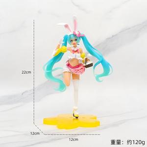 Figura de PVC de Alta Calidad, Sakura Miku, Coleccionable, Adorno de Escritorio de Anime para Chicas - Product Image 5