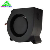 Kipas Sentrifugal Mini 40x40x20mm 12V DC Bantalan Bola Ganda untuk Pendinginan Instrumen Medis Portabel