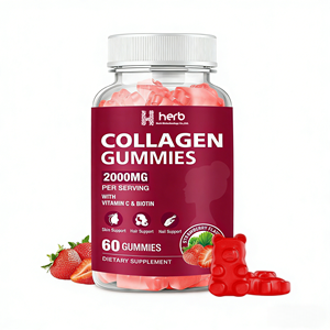 Gomitas de Colágeno de Marca Privada OEM/ODM, Producto de Belleza Multivitamínico para la Salud del Cabello, la Piel y las Uñas, Apoyo Antiarrugas para Adultos - Product Image 1