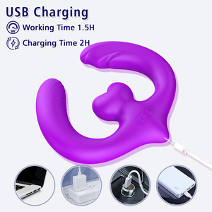 Vibrador de Control Remoto con 3 Acciones, 7 Bandas de Silicona Líquida, 3 Motores, Carga USB, Punto G, para <span class=keywords><strong>Lesbianas</strong></span> - Product Image 5