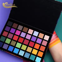 Palette de fards à paupières mats à marque privée, texture lisse, hautement pigmentée, maquillage pour les yeux, fabricant de cosmétiques, service OEM