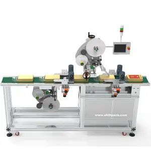 SKILT Auto Foil Bag Top Bottom 2 Sides Labeling Machine Manufacturer With 23 Years Experience