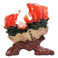 Nouvelle statue de poisson Feng Shui pour la décoration de bureau et de maison