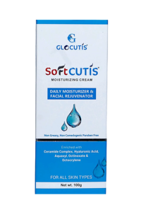 Crème réparatrice de barrière cutanée Glocutis Soft Cutis, hydratante, non grasse et non comédogène (100g) - Product Image 5