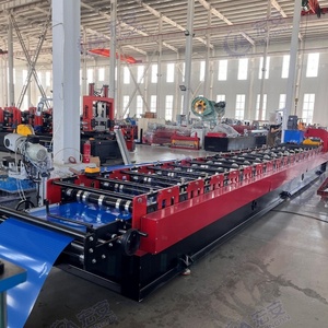 Fully Automatic Angle <b>Chi</b> Roll Forming <b>Machine</b> with Gear & Bearing for Steel Roof Tiles Construction Use PLC Control - Product Image 3
