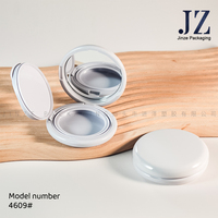 Jinze Forme ronde avec capuchon ondulé et étui à coussin miroir Boîte d'emballage Conteneur