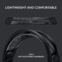 Cuffie Gaming Wireless RGB in Metallo Leggere e Dinamiche di Alta Qualità 2021 per G733 con Tecnologia Light Speed