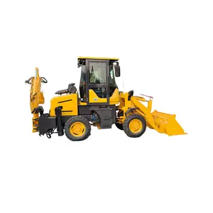 Mini Backhoe Loader With Price Mini Tractor Loader Backhoe mini backhoe, Excavator with digger machine