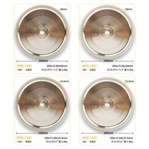 Meule diamantée pour meuleuse d'angle en acier inoxydable, usinée CNC, pour affûtage de couteaux en acier rapide et CBN, et pour perçage - Product Image 4