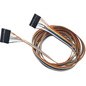 2,54mm 10mm P Dupont con Premium estándar de 1,27mm de paso de 20 pines planos Arco Iris cinta cables de Cable - Product Image 2