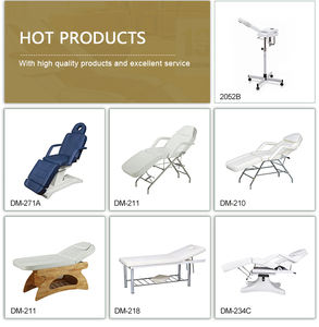 Silla estética de 3 motores para tratamiento de belleza, camas de tratamiento de salón de spa - Product Image 4