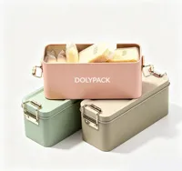 Boîte en métal décorative ronde personnalisée de grande taille pour gâteaux, biscuits et cadeaux