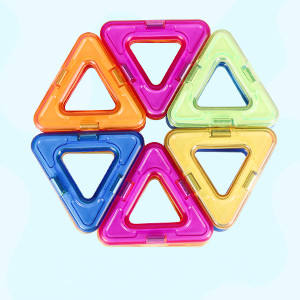 Blocs de construction magnétiques pour enfants 122 pièces jouets de construction magnétiques 3D jeux éducatifs cadeaux pour enfants de 3 4 5 6 7 ans - Product Image 4